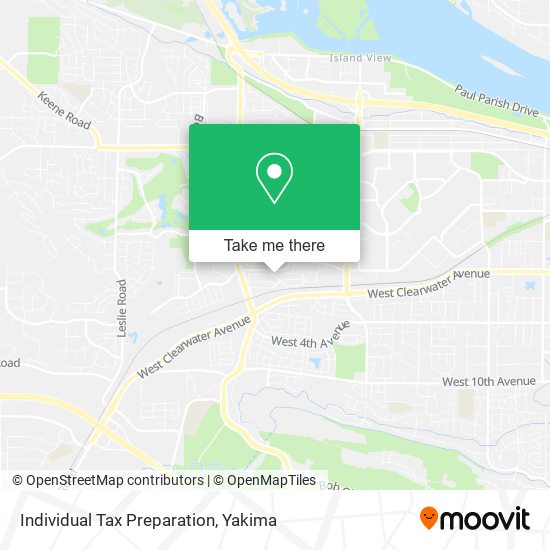 Individual Tax Preparation map