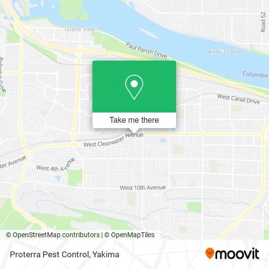 Proterra Pest Control map