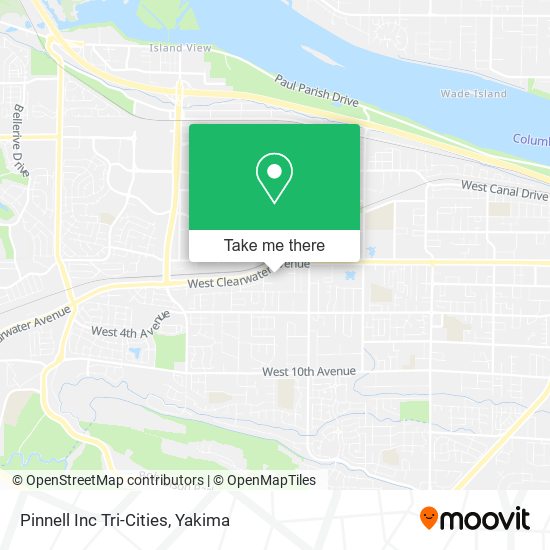 Mapa de Pinnell Inc Tri-Cities