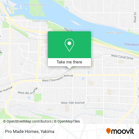 Pro Made Homes map