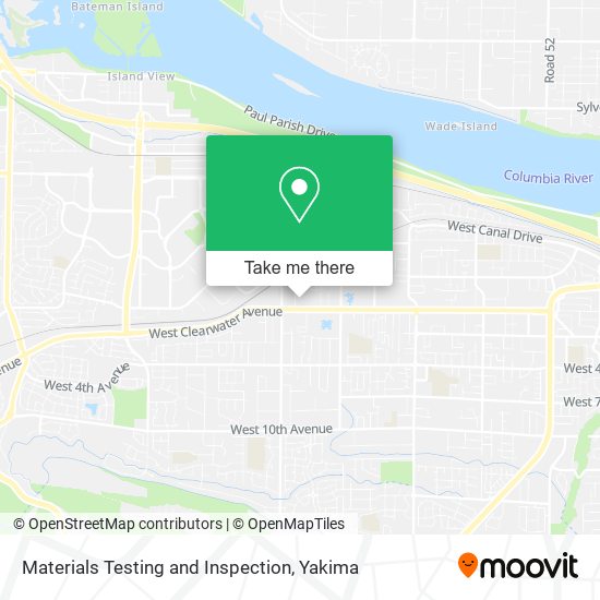 Materials Testing and Inspection map