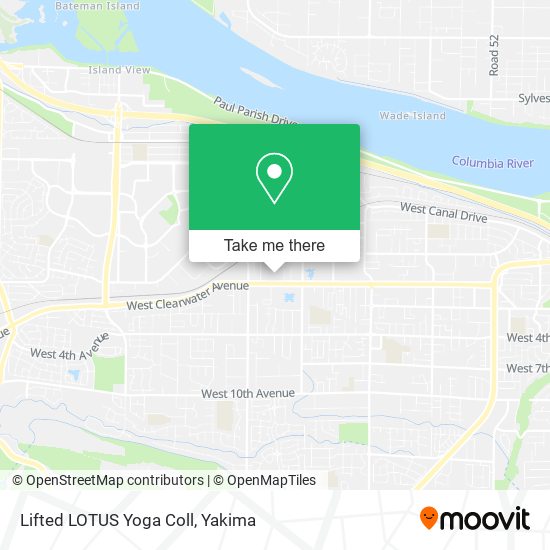 Lifted LOTUS Yoga Coll map