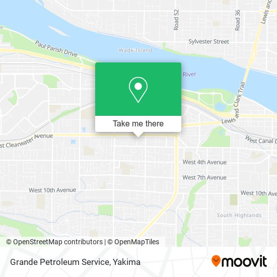 Grande Petroleum Service map