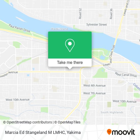 Marcia Ed Stangeland M LMHC map