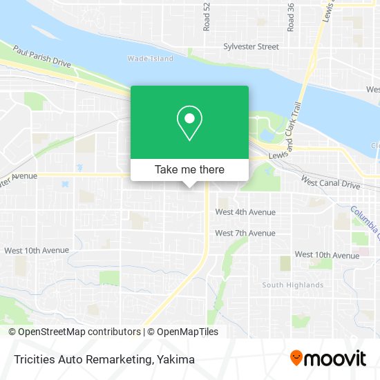 Tricities Auto Remarketing map