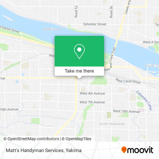 Matt's Handyman Services map