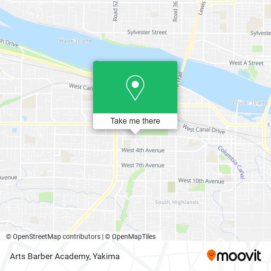 Mapa de Arts Barber Academy