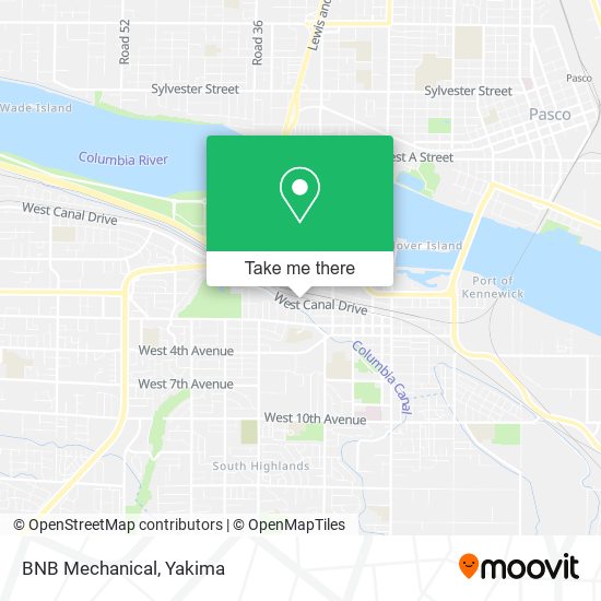 Mapa de BNB Mechanical