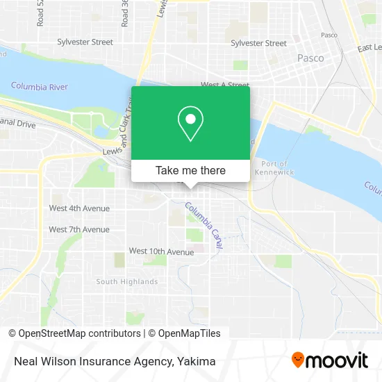 Neal Wilson Insurance Agency map