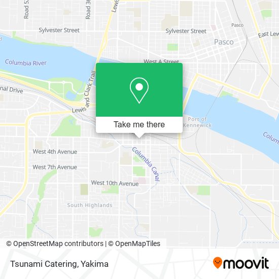 Mapa de Tsunami Catering