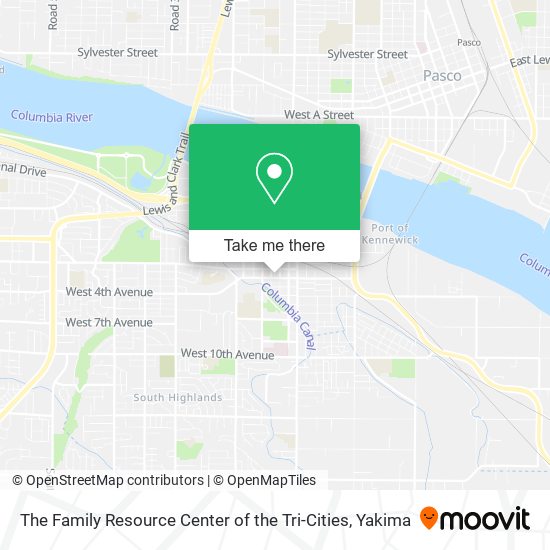 Mapa de The Family Resource Center of the Tri-Cities