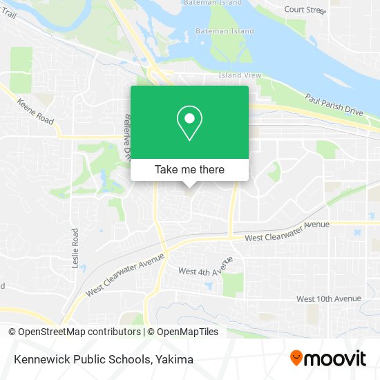 Kennewick Public Schools map
