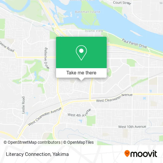 Literacy Connection map