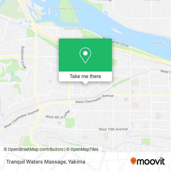 Mapa de Tranquil Waters Massage