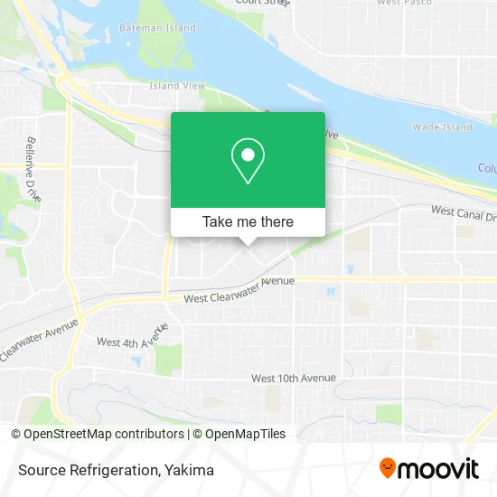 Source Refrigeration map