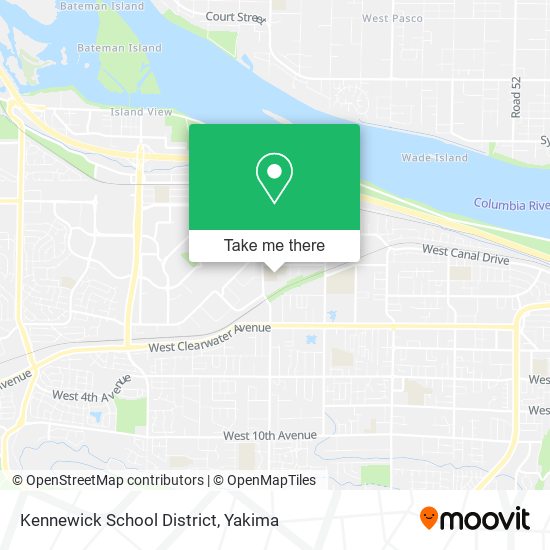 Kennewick School District map