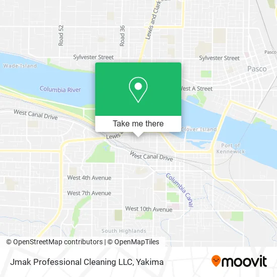 Jmak Professional Cleaning LLC map