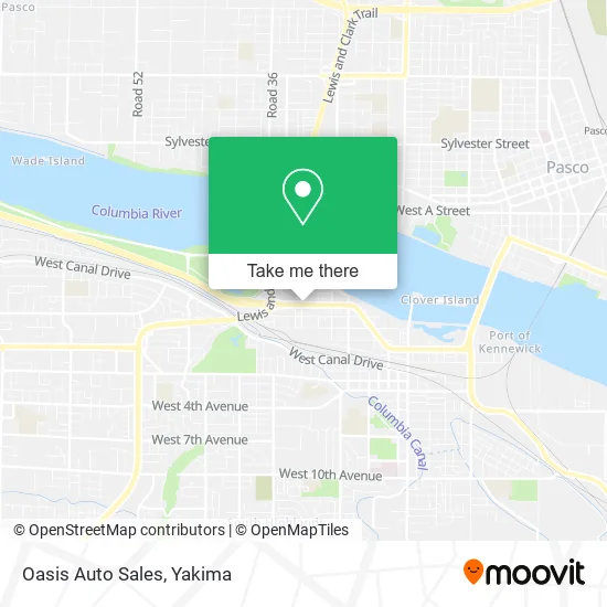 Oasis Auto Sales map