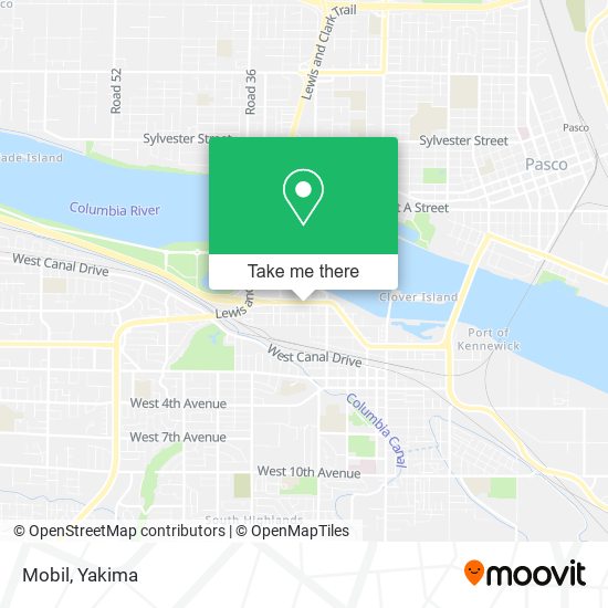 Mobil map