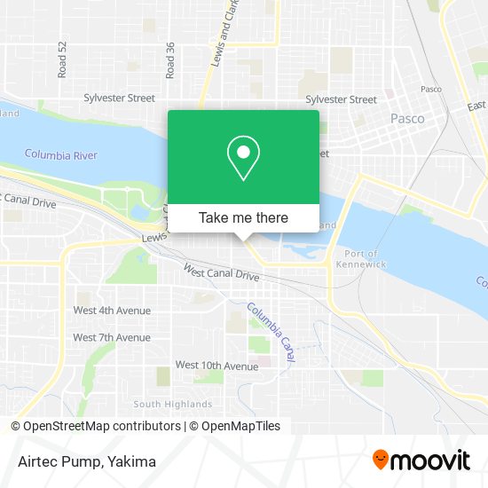 Mapa de Airtec Pump
