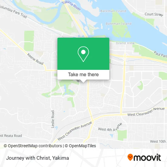 Journey with Christ map