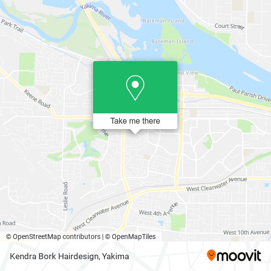 Mapa de Kendra Bork Hairdesign