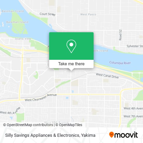 Silly Savings Appliances & Electronics map