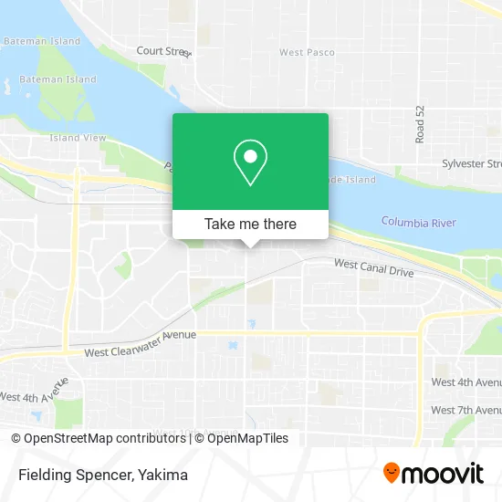 Fielding Spencer map