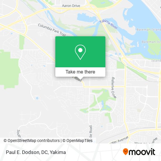 Mapa de Paul E. Dodson, DC