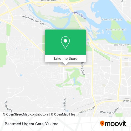 Mapa de Bestmed Urgent Care