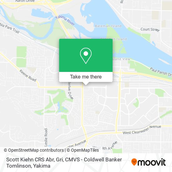 Scott Kiehn CRS Abr, Gri, CMVS - Coldwell Banker Tomlinson map