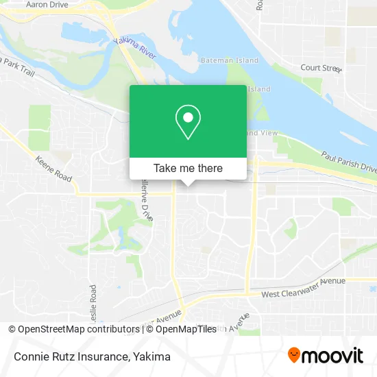 Connie Rutz Insurance map