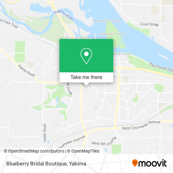 Mapa de Blueberry Bridal Boutique