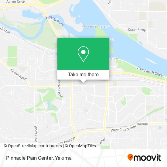 Mapa de Pinnacle Pain Center