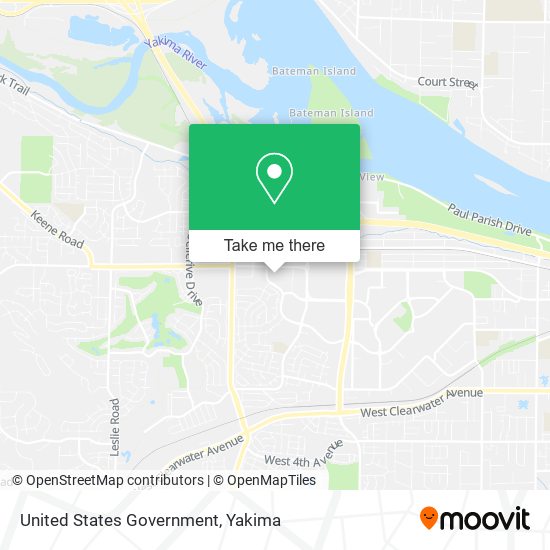 United States Government map