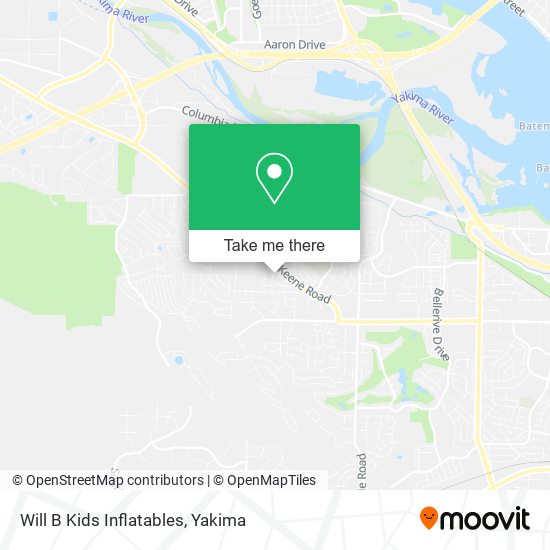 Will B Kids Inflatables map