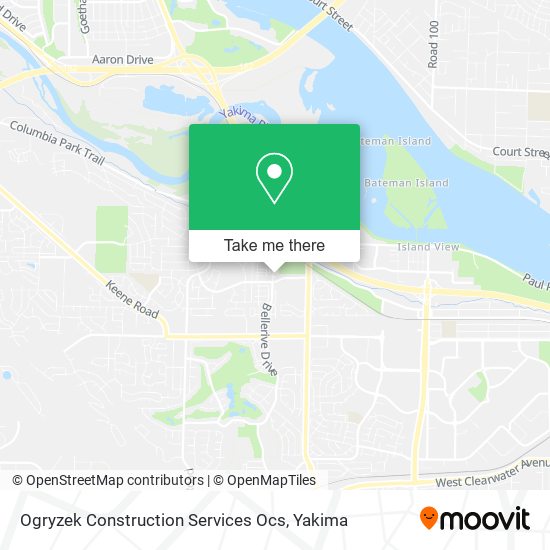 Ogryzek Construction Services Ocs map