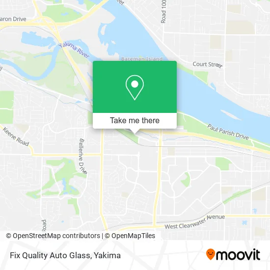 Fix Quality Auto Glass map