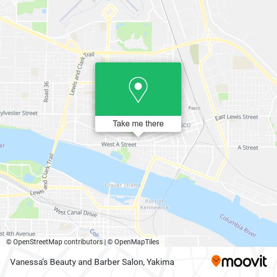 Vanessa's Beauty and Barber Salon map