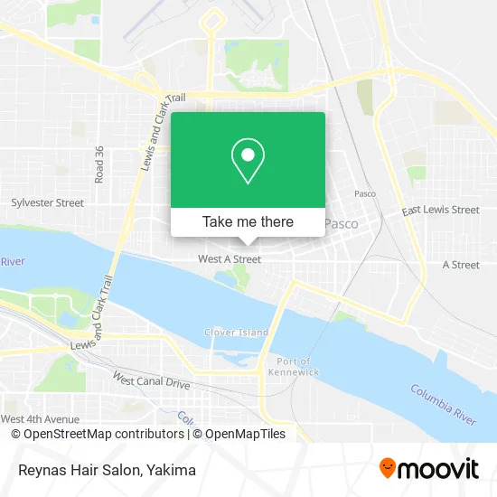 Reynas Hair Salon map