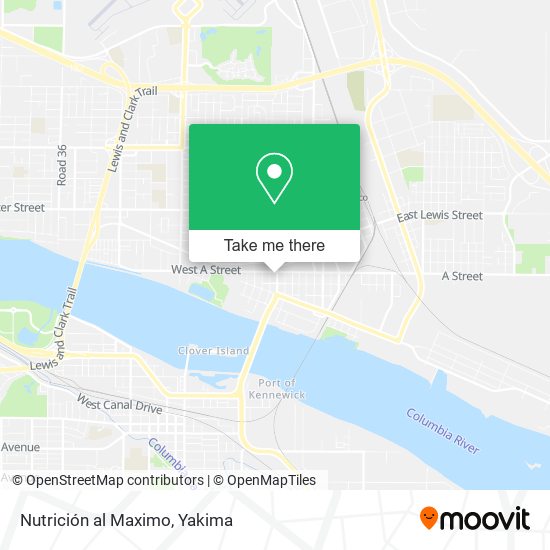 Nutrición al Maximo map
