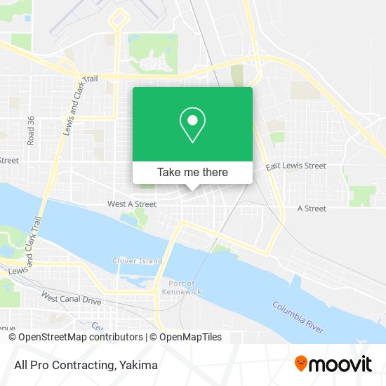 Mapa de All Pro Contracting