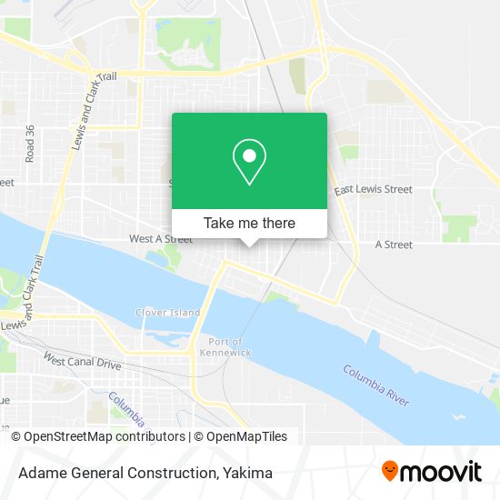 Adame General Construction map