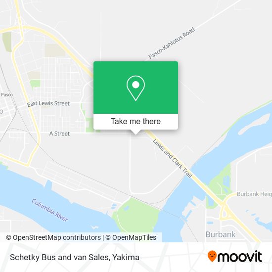 Schetky Bus and van Sales map