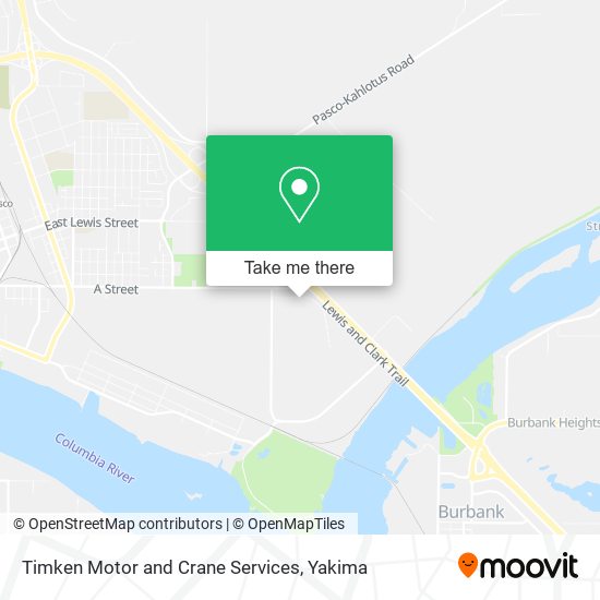 Mapa de Timken Motor and Crane Services