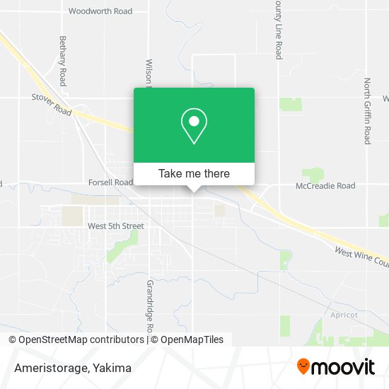 Mapa de Ameristorage
