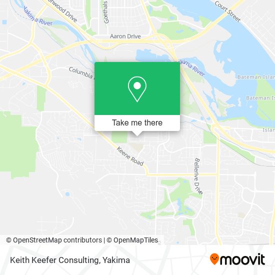 Keith Keefer Consulting map