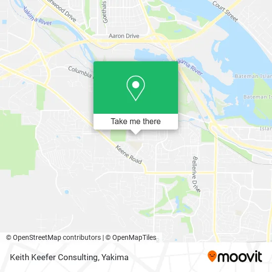 Keith Keefer Consulting map