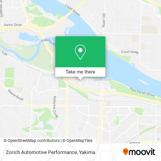 Zorich Automotive Performance map