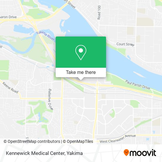 Mapa de Kennewick Medical Center